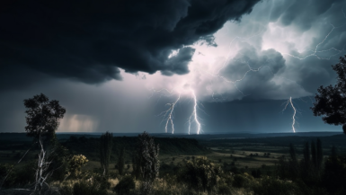 L'alerte météo, des orages violents en Provence-Alpes-Côte d'Azur !