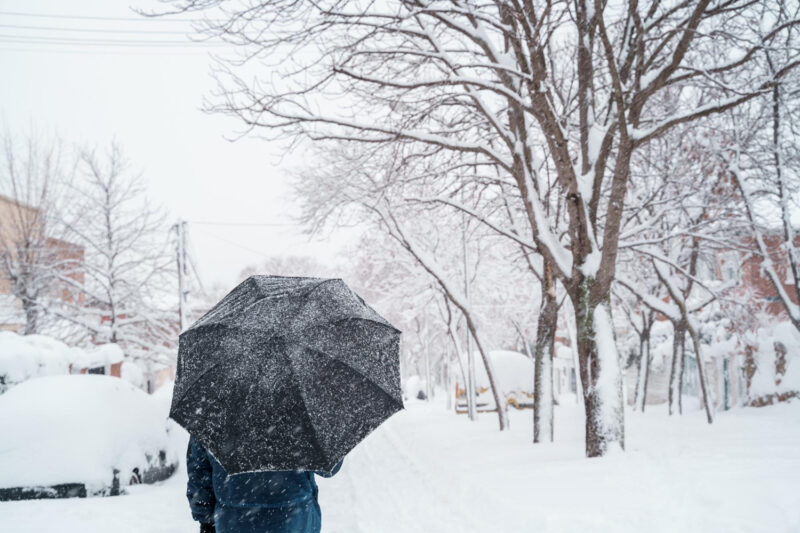 Tempêtes et neige les régions les plus touchées par la dépression CAETANO