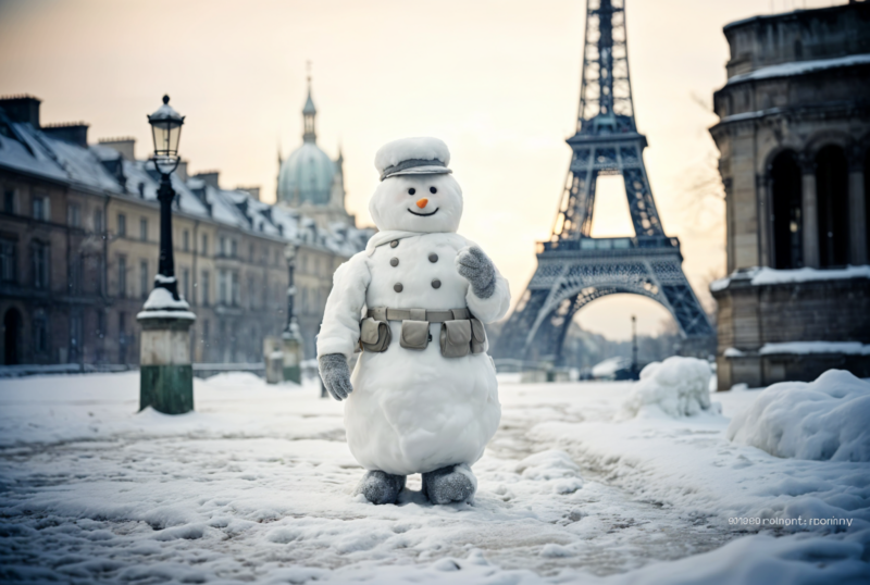 Neige en plaine ce week-end Paris et l'Île-de-France sous la menace