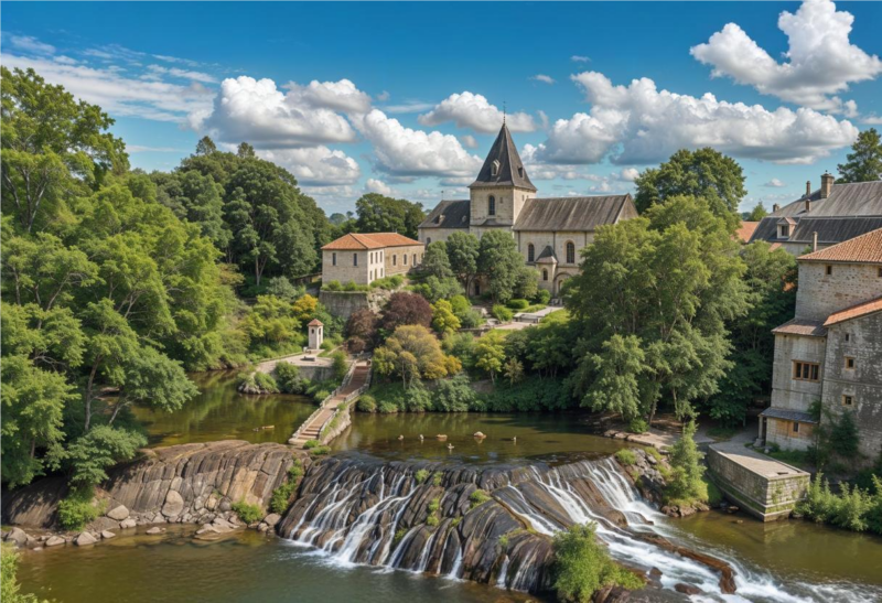 Village pittoresque en Vendée Une échappée paisible pour la famille