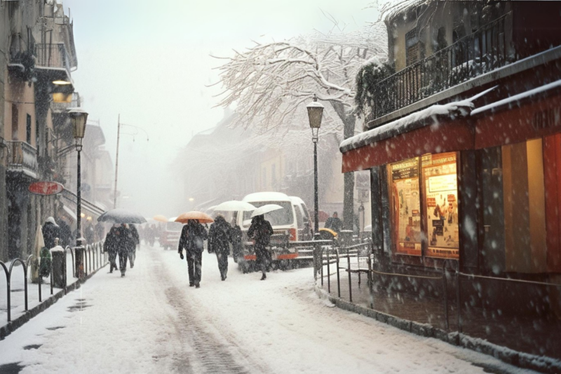 Alerte météo pluie et neige Votre département est-il concerné