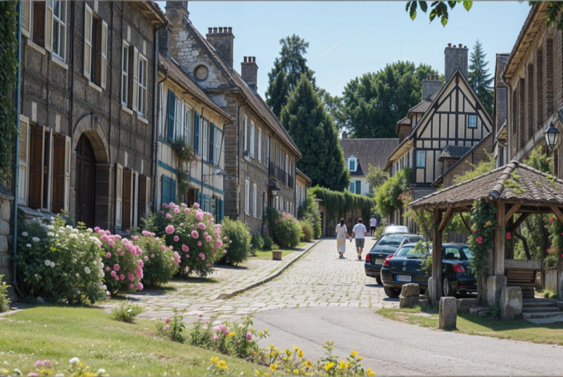 Évasion nature Plongez dans ce village aux mille rosiers pour une escapade inoubliable !