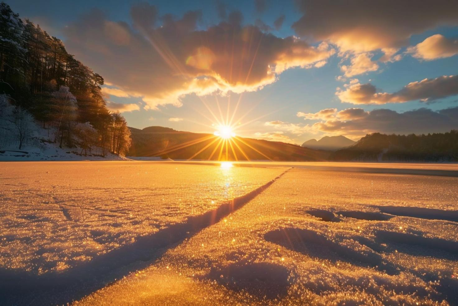 Prévisions météo de votre lundi Un début de semaine glacial mais ensoleillé en perspective