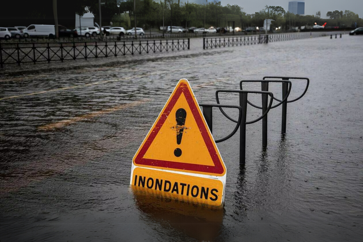 Alerte inondations Désormais, vigilance orange pour cinq départements !