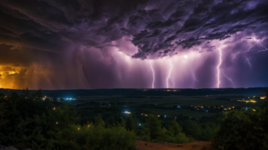 Alerte orages violents, 15 départements en vigilance jaune ce mardi !