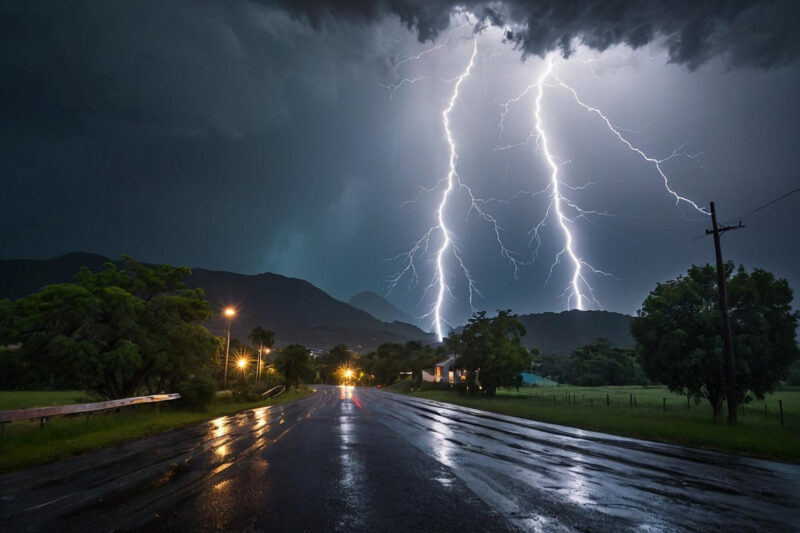 Alertes météorologiques orages et pluies intenses Quels sont les départements concernés