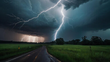 Orages violents Alerte orange pour le sud-ouest, 9 départements concernés