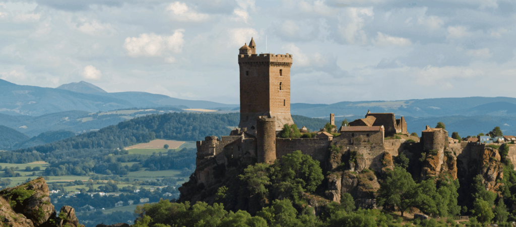 Village perché en Auvergne Un joyau médiéval à couper le souffle à visiter absolument 01