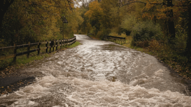 70mm de pluie en 20 minutes Orages violents sur la Drôme et l'Ardèche ce mercredi !