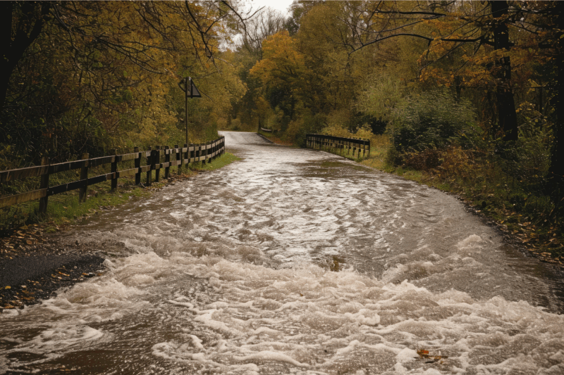 70mm de pluie en 20 minutes Orages violents sur la Drôme et l'Ardèche ce mercredi !