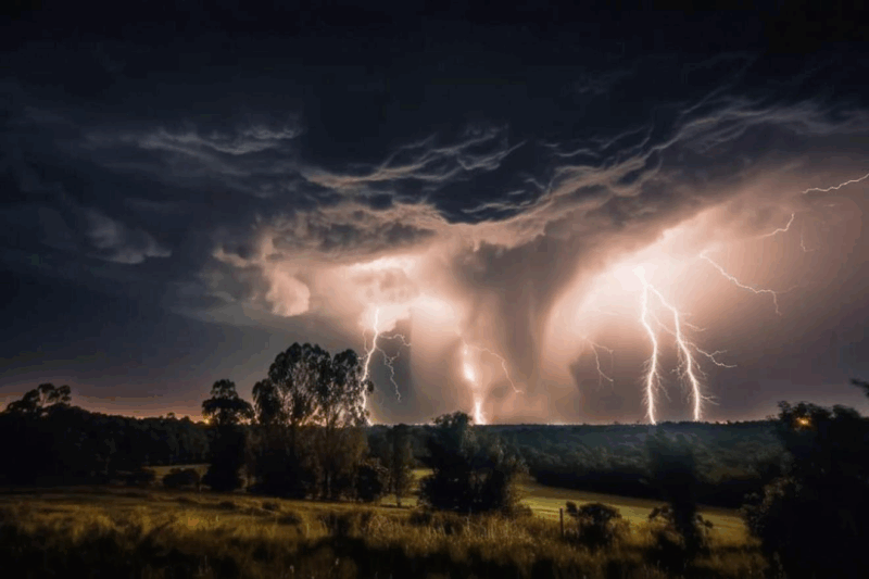 Des orages violents attendus pour ce dimanche, 10 départements en alerte orange