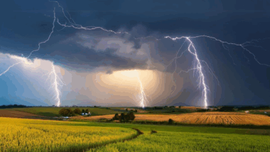 Orages Alerte inondations imminentes dans 9 départements