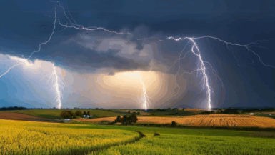 Orages Alerte inondations imminentes dans 9 départements