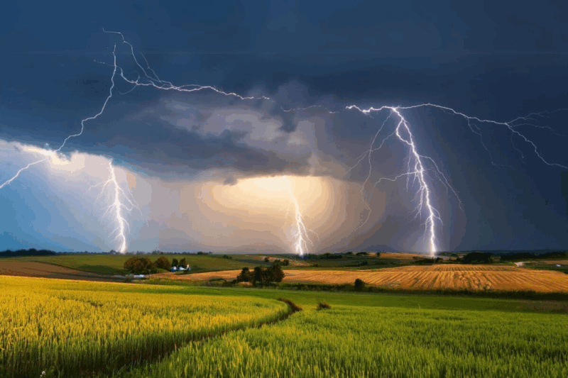 Orages Alerte inondations imminentes dans 9 départements