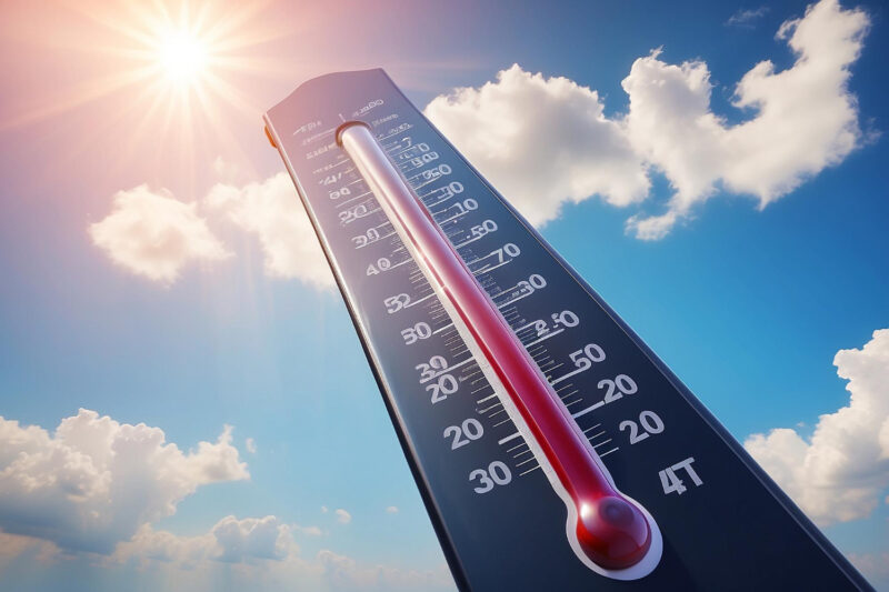 Record de chaleur le printemps le plus torride jamais enregistré dans la Manche !