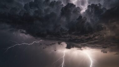 Vigilance météo 33 départements en alerte jaune ce lundi, orages et pluies intenses attendus