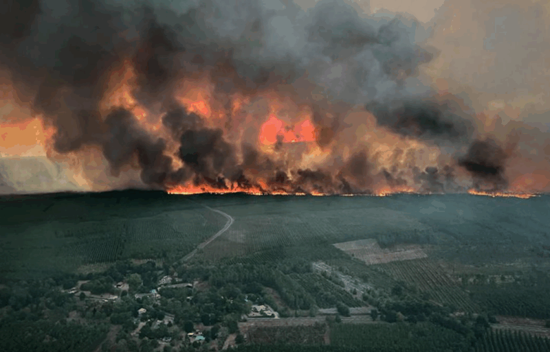 Canicule, sécheresse et orages la météo se déchaîne sur une large partie du pays
