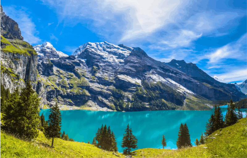 Cet incroyable lac suisse caché dans les Alpes est un paradis naturel à découvrir absolument 1