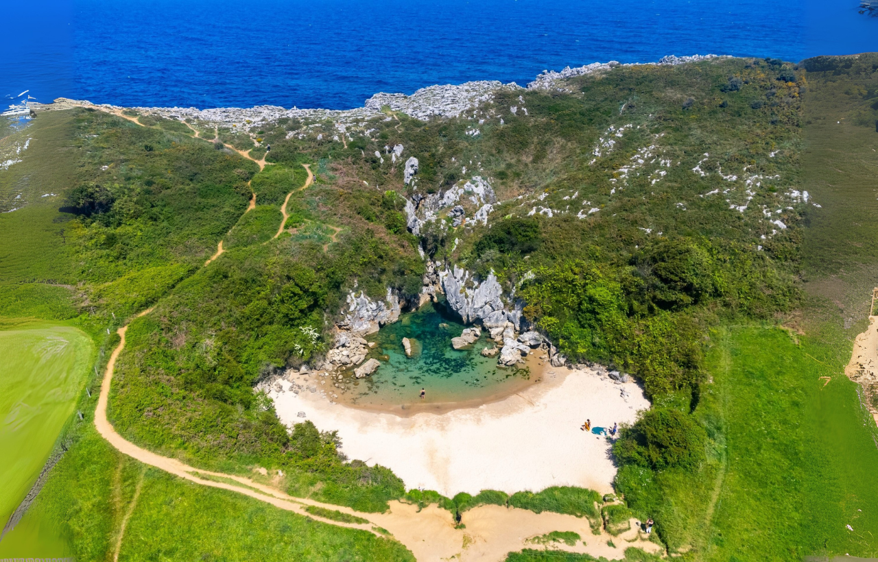 En pleine nature, cette plage sans mer visible est l’un des plus grands secrets du nord de l’Espagne