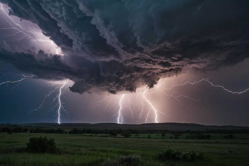 Orages violents 34 départements en alerte, vents et grêle attendus ce dimanche