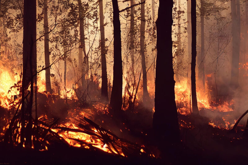 Pluie, feux de forêt plusieurs départements sous vigilance jaune et rouge ce lundi
