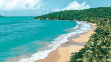 Guadeloupe cette plage secrète semble sortie d’une carte postale est à découvrir !