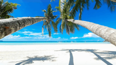 Une plage de 4 km de sable immaculé qui fait rêver les voyageurs du monde entier