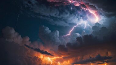 orages et vents violents
