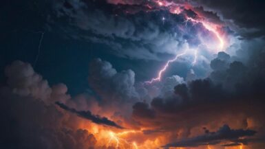 orages et vents violents