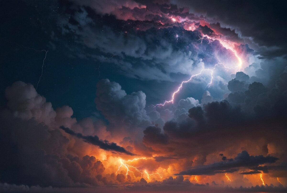 orages et vents violents